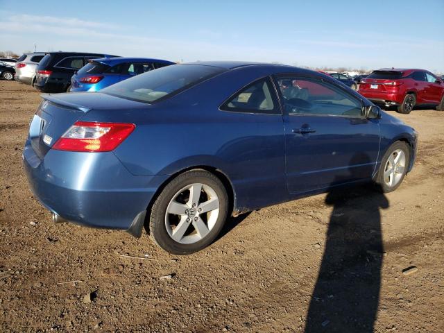 2HGFG12846H575187 - 2006 HONDA CIVIC EX BLUE photo 3