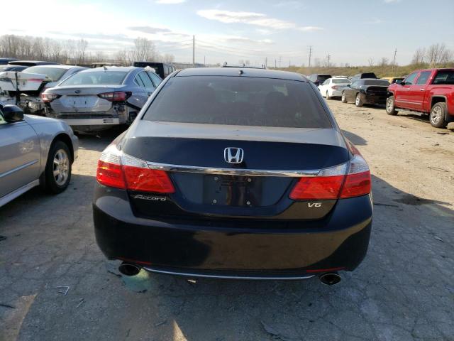 1HGCR3F81EA023100 - 2014 HONDA ACCORD EXL BLACK photo 6