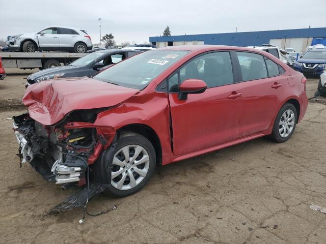 5YFEPMAE4MP262070 - 2021 TOYOTA COROLLA LE RED photo 1