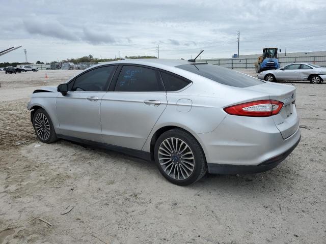 3FA6P0G7XER260654 - 2014 FORD FUSION S SILVER photo 2