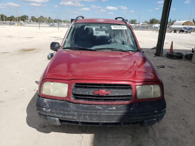 2CNBE13CXX6926912 - 1999 CHEVROLET TRACKER BURGUNDY photo 5