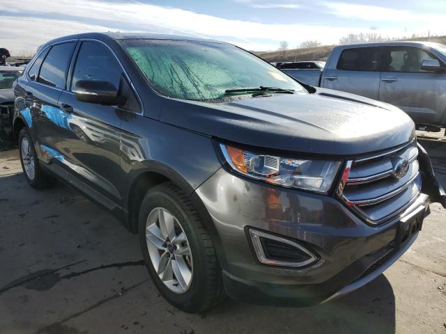 2FMPK4J94HBC49212 - 2017 FORD EDGE SEL GRAY photo 4