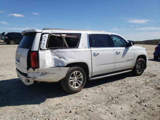 1GNSCJKC9FR561399 - 2015 CHEVROLET SUBURBAN C1500 LT WHITE photo 3