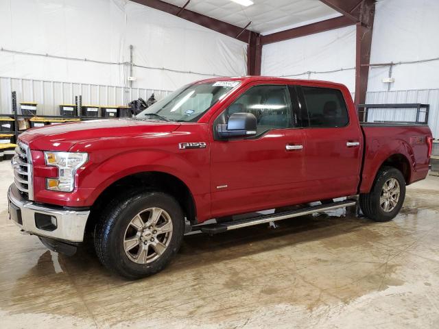 1FTEW1EP3GKE30314 - 2016 FORD F150 SUPERCREW RED photo 1