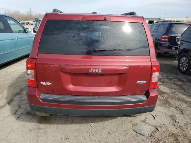 1C4NJPFBXGD584365 - 2016 JEEP PATRIOT LATITUDE RED photo 6