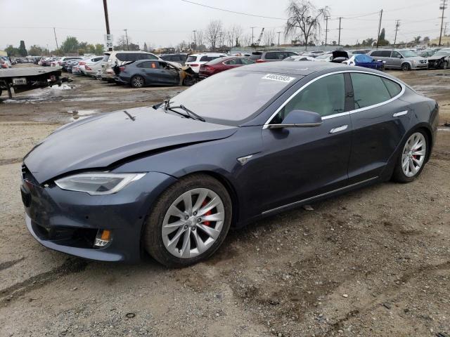 5YJSA1E42GF136505 - 2016 TESLA MODEL S Մոխրագույն լուսանկար 1