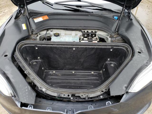5YJSA1E42GF136505 - 2016 TESLA MODEL S Մոխրագույն լուսանկար 11