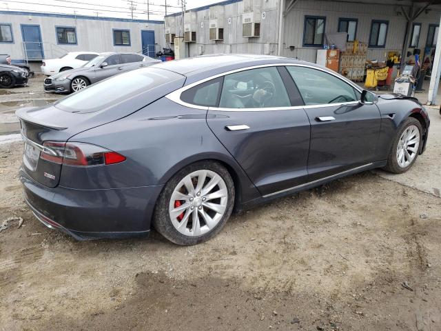 5YJSA1E42GF136505 - 2016 TESLA MODEL S Մոխրագույն լուսանկար 3