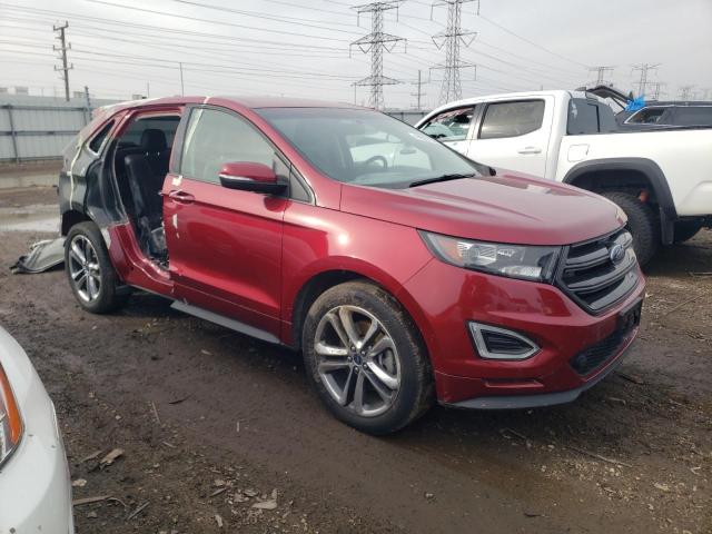 2FMPK4AP8GBB56853 - 2016 FORD EDGE SPORT RED photo 4