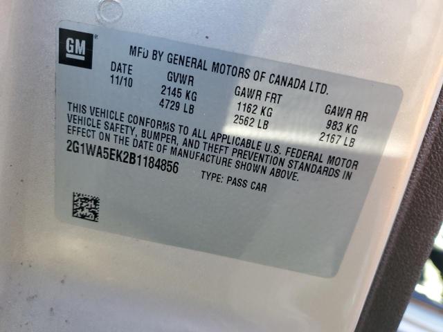 2G1WA5EK2B1184856 - 2011 CHEVROLET IMPALA LS Bej foto 12