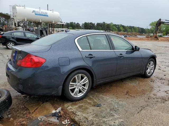 JN1CV6AR9BM354385 - 2011 INFINITI G37 BLUE photo 3