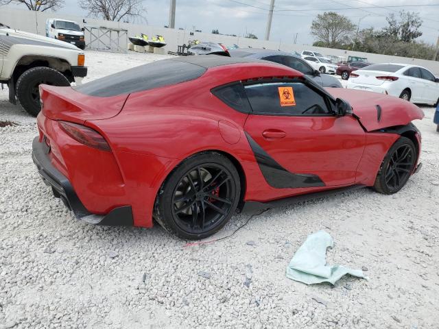 WZ1DB0C08MW043321 - 2021 TOYOTA SUPRA BASE RED photo 3