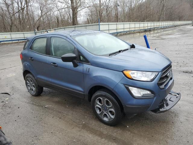 MAJ6S3FL3NC471577 - 2022 FORD ECOSPORT S BLUE photo 4