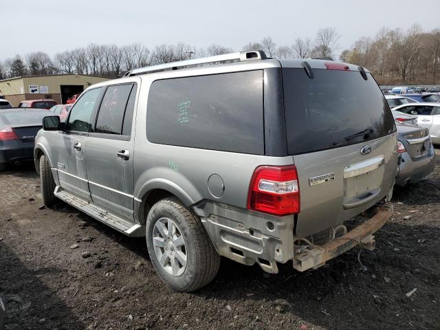 1FMFK205X8LA60157 - 2008 FORD EXPEDITION EL LIMITED GRAY photo 2