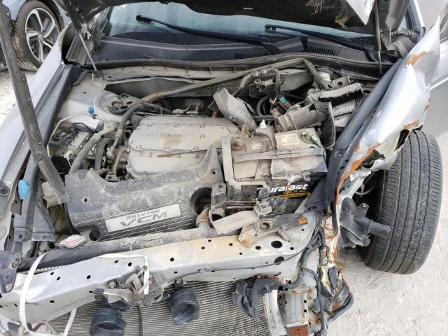 1HGCP3F8XCA027147 - 2012 HONDA ACCORD EXL GRAY photo 11