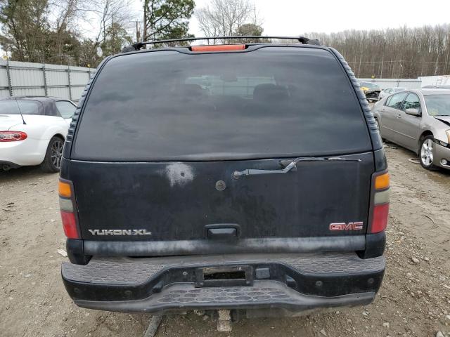 1GKFK66U85J132656 - 2005 GMC YUKON XL DENALI BLACK photo 6