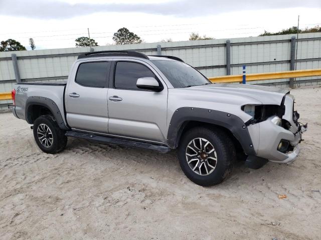 5TFAX5GN7HX091706 - 2017 TOYOTA TACOMA DOUBLE CAB SILVER photo 4