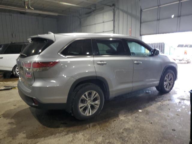 5TDJKRFH0FS150681 - 2015 TOYOTA HIGHLANDER XLE 银色 照片 3