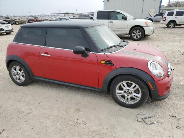 WMWSU3C54DT688401 - 2013 MINI COOPER RED photo 4