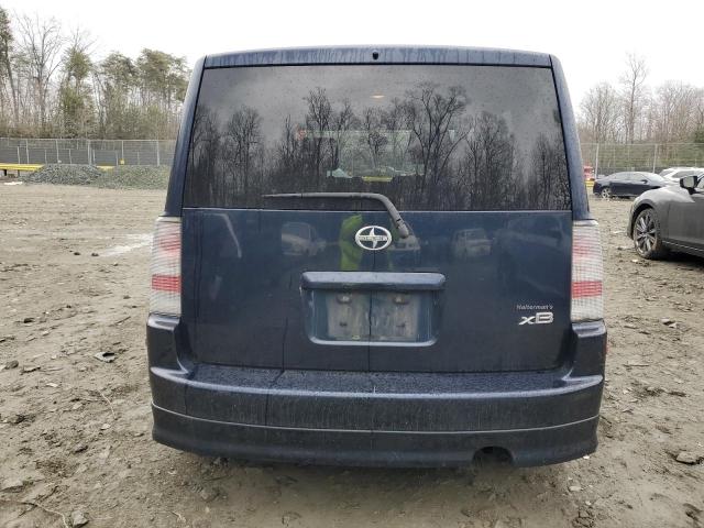 JTLKT324864118563 - 2006 TOYOTA SCION XB BLUE photo 6