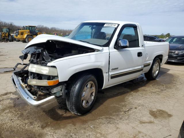 1GCEC14V6YZ224969 - 2000 CHEVROLET SILVERADO C1500 WHITE photo 1