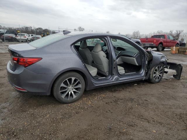 19UUB1F33HA010869 - 2017 ACURA TLX GRAY photo 3