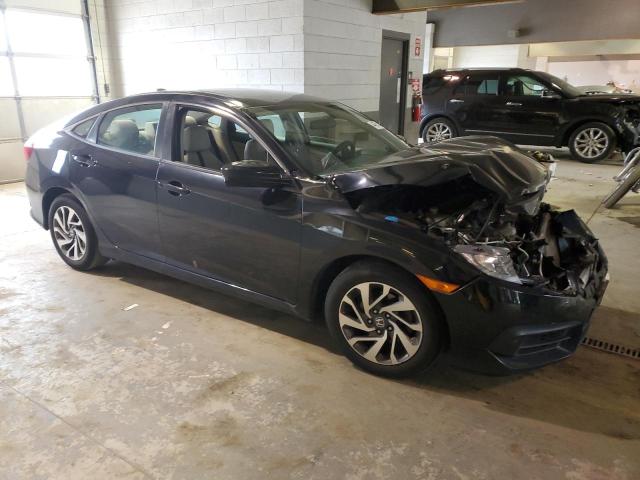 2HGFC2F75JH541822 - 2018 HONDA CIVIC EX BLACK photo 4