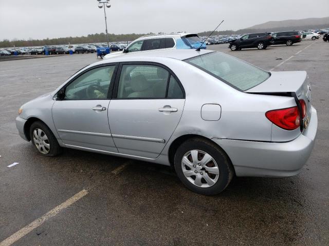 2T1BR32E68C916594 - 2008 TOYOTA COROLLA CE SILVER photo 2