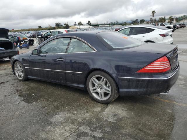 WDBPJ74J13A033223 - 2003 MERCEDES-BENZ CL 55 AMG BLUE photo 2