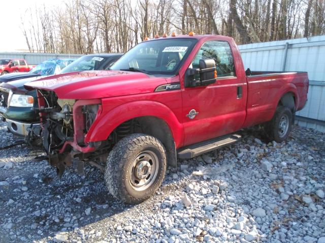 1FTRF3BT5DEA99647 - 2013 FORD F350 SUPER DUTY RED photo 1