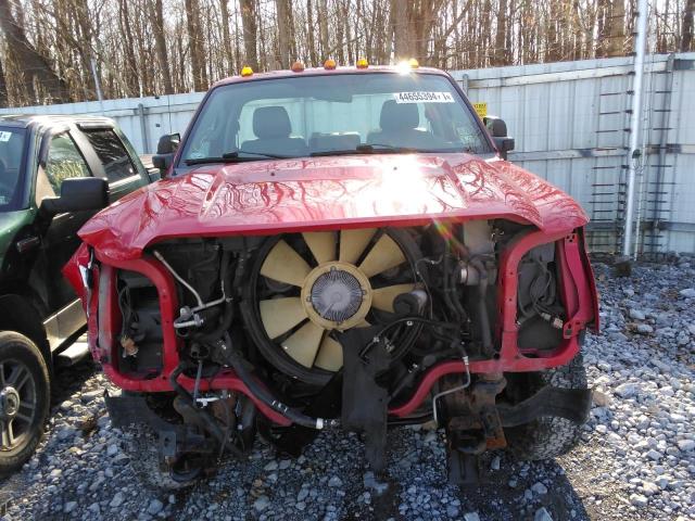 1FTRF3BT5DEA99647 - 2013 FORD F350 SUPER DUTY RED photo 5