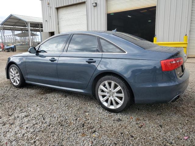 WAUHGAFC7DN148691 - 2013 AUDI A6 PRESTIGE BLUE photo 2