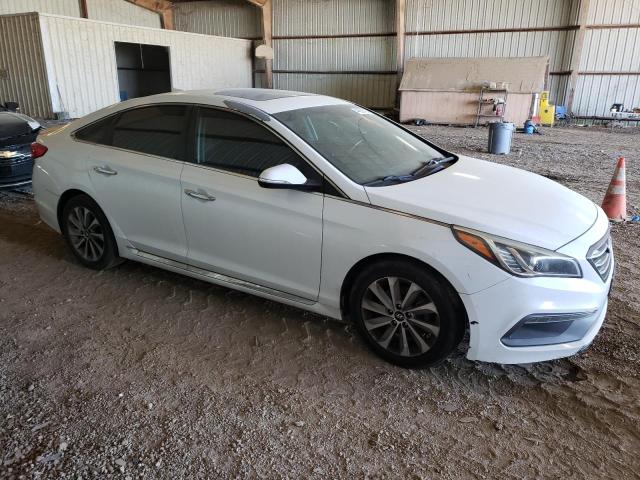 5NPE34AF2GH394671 - 2016 HYUNDAI SONATA SPORT SILVER photo 4