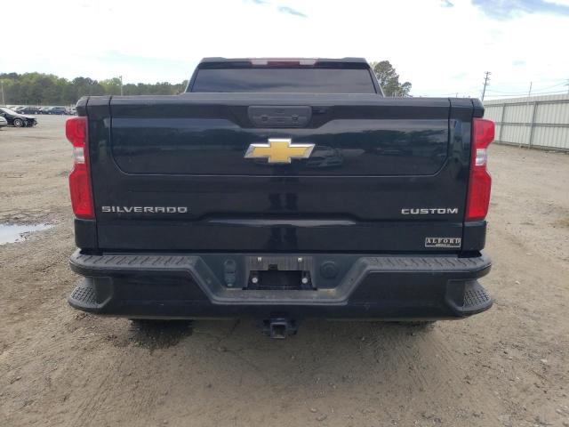 3GCPWBEK8MG263275 - 2021 CHEVROLET SILVERADO C1500 CUSTOM BLACK photo 6