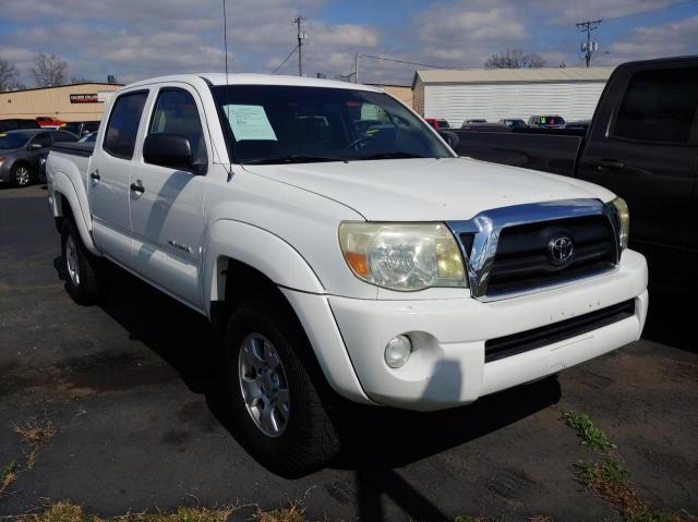 5TEJU62N76Z185936 - 2006 TOYOTA TACOMA DOUBLE CAB PRERUNNER WHITE photo 1