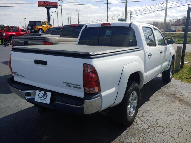 5TEJU62N76Z185936 - 2006 TOYOTA TACOMA DOUBLE CAB PRERUNNER WHITE photo 4