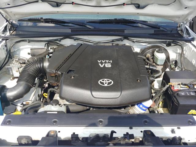 5TEJU62N76Z185936 - 2006 TOYOTA TACOMA DOUBLE CAB PRERUNNER WHITE photo 7