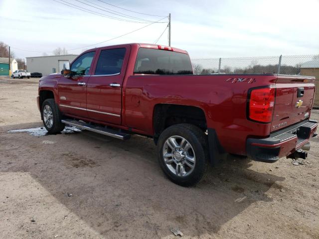 1GC1KXEYXJF214045 - 2018 CHEVROLET SILVERADO K2500 HIGH COUNTRY RED photo 2