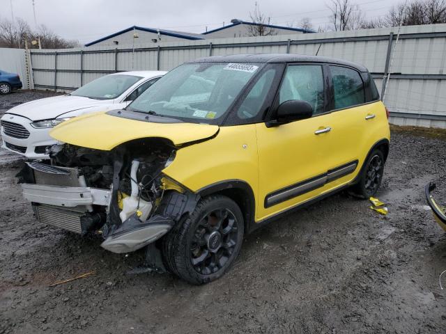 ZFBCFADH1FZ031640 - 2015 FIAT 500L TREKKING YELLOW photo 1