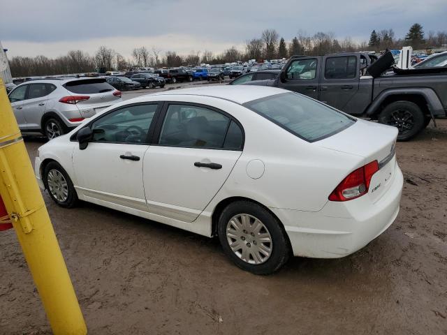 2HGFA1F39AH581754 - 2010 HONDA CIVIC VP WHITE photo 2