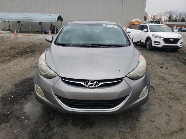 KMHDH4AE1CU184028 - 2012 HYUNDAI ELANTRA GLS GRAY photo 5