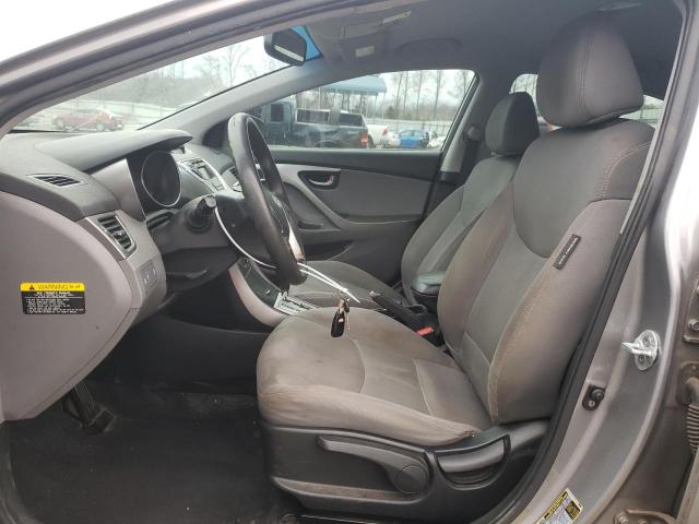 KMHDH4AE1CU184028 - 2012 HYUNDAI ELANTRA GLS GRAY photo 7