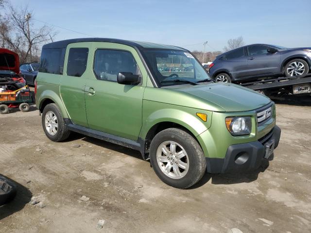 5J6YH27777L014071 - 2007 HONDA ELEMENT EX GREEN photo 4