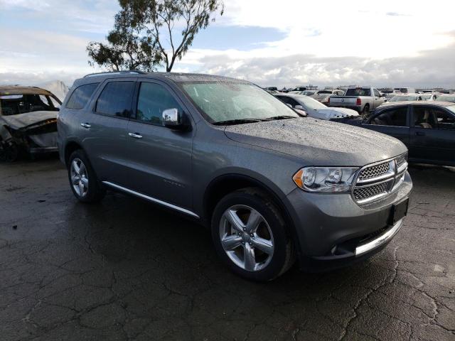 1C4SDHET1CC361318 - 2012 DODGE DURANGO CITADEL GRAY photo 4