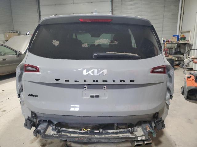 5XYP5DHCXNG293946 - 2022 KIA TELLURIDE SX GRAY photo 6