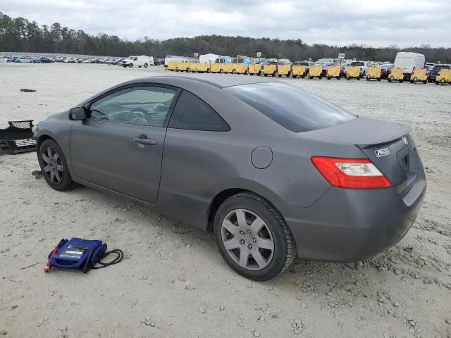 2HGFG12629H510616 - 2009 HONDA CIVIC LX GRAY photo 2