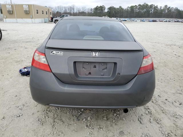 2HGFG12629H510616 - 2009 HONDA CIVIC LX GRAY photo 6