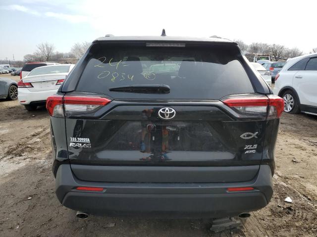 2T3P1RFV1NC273374 - 2022 TOYOTA RAV4 XLE BLACK photo 6