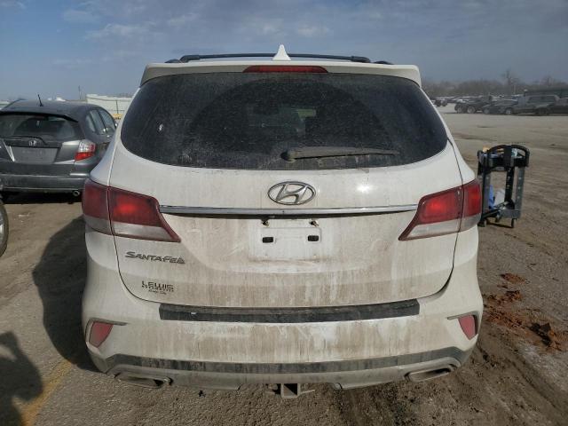 KM8SM4HF0HU227928 - 2017 HYUNDAI SANTA FE SE WHITE photo 6