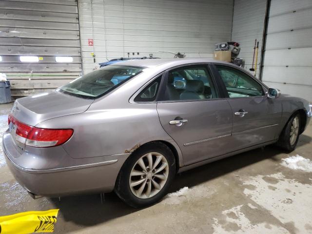 KMHFC46F67A142034 - 2007 HYUNDAI AZERA SE BLUE photo 3